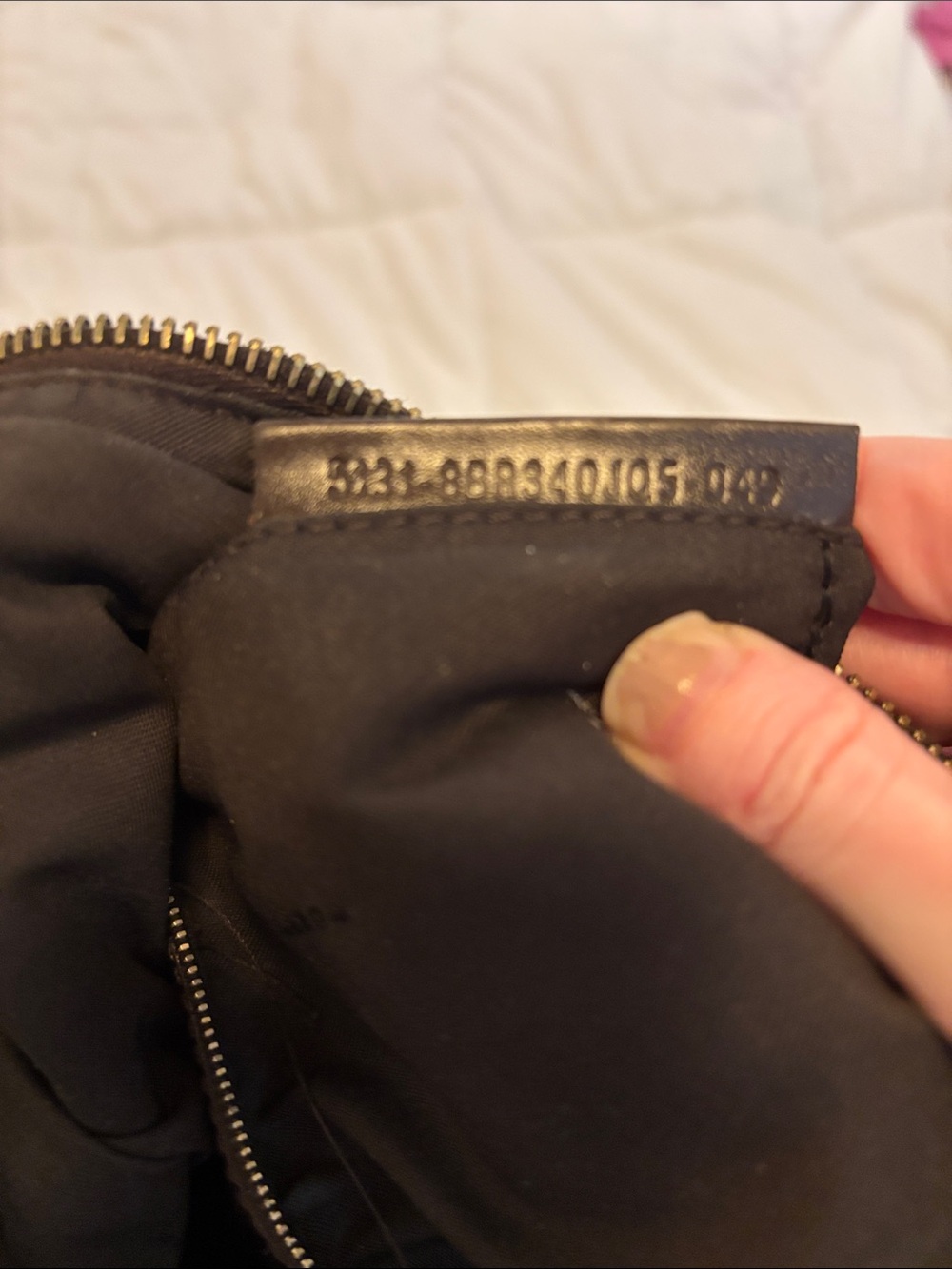 Fendi brown canvas Monogram Hobo Bag - Picture 14 of 16